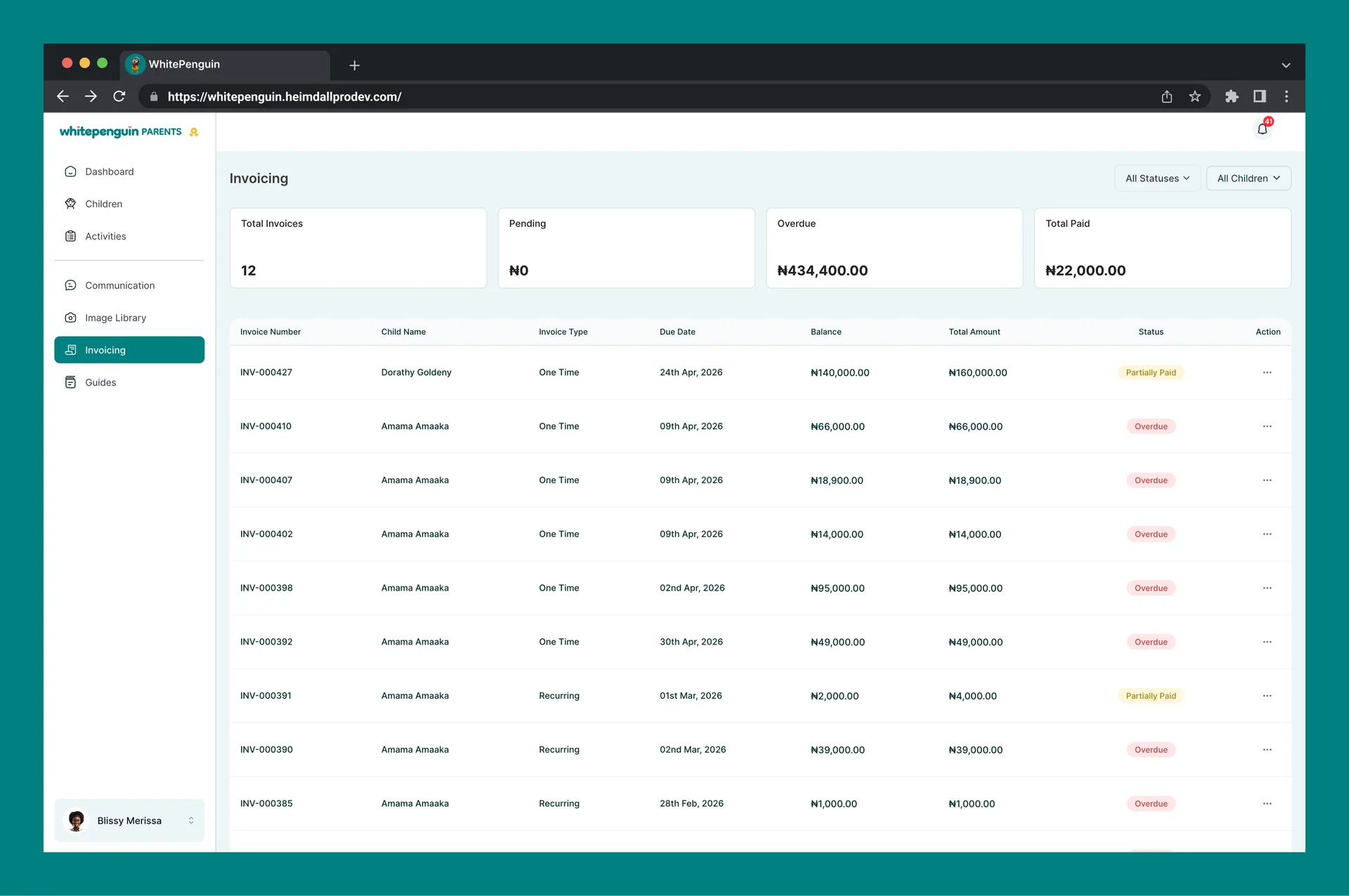 Manage My Invoices — How to Access