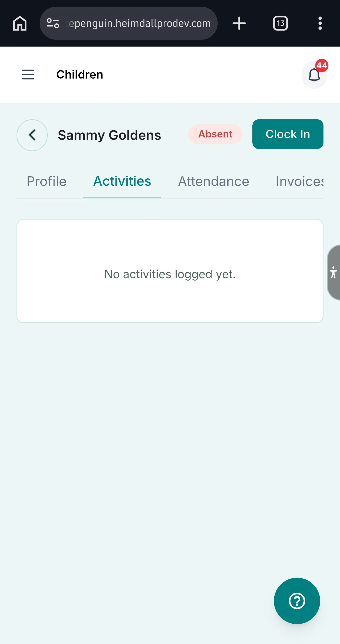 My Child's Activities — How to Access
