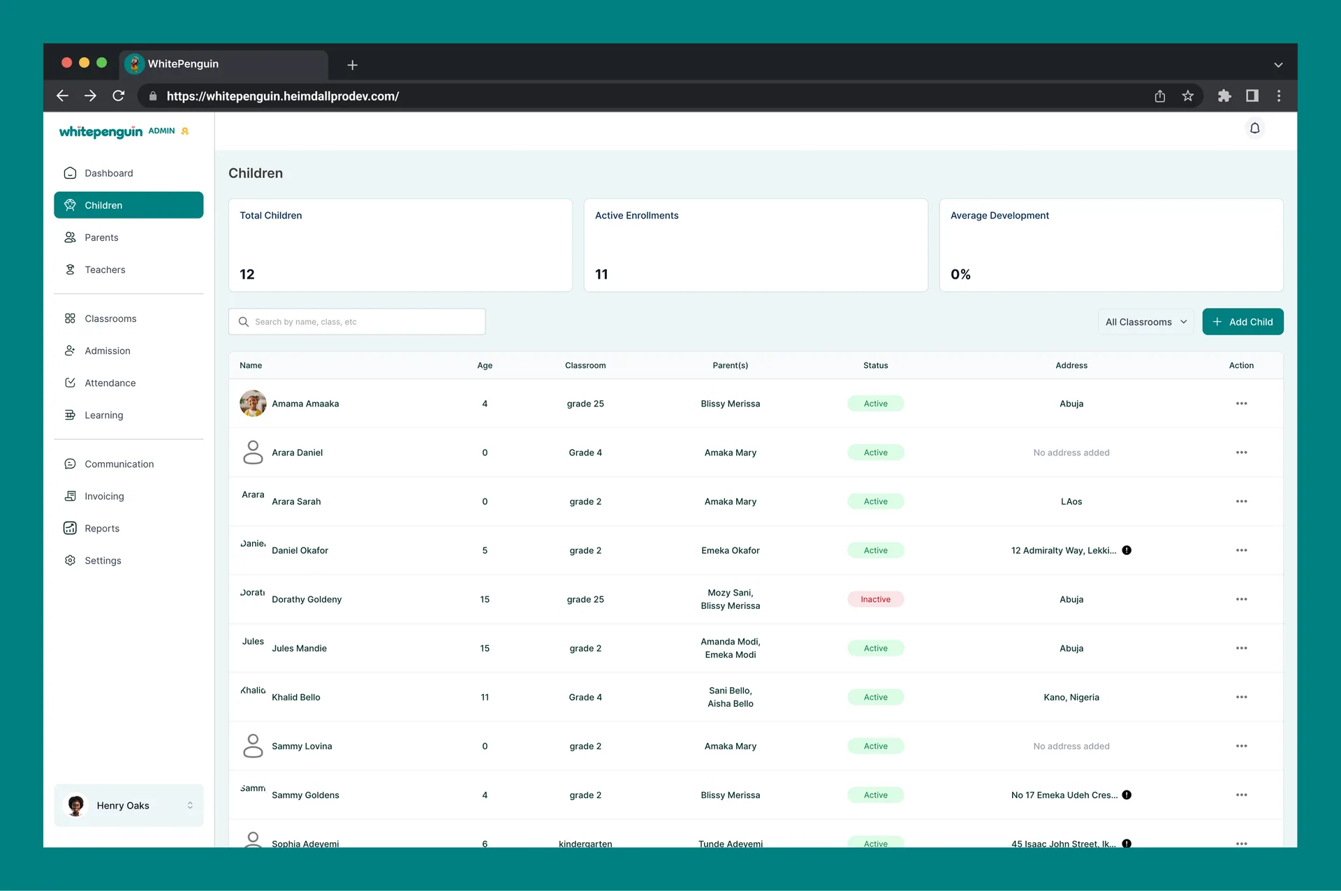How to Add a Children Profile — Overview